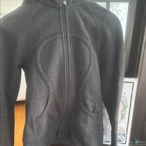 Black Zip-Up Hoodie